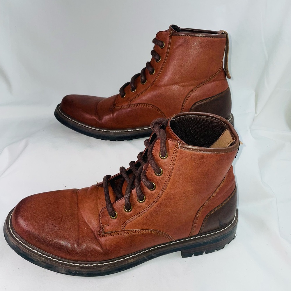 Men's Brown Leather Boots